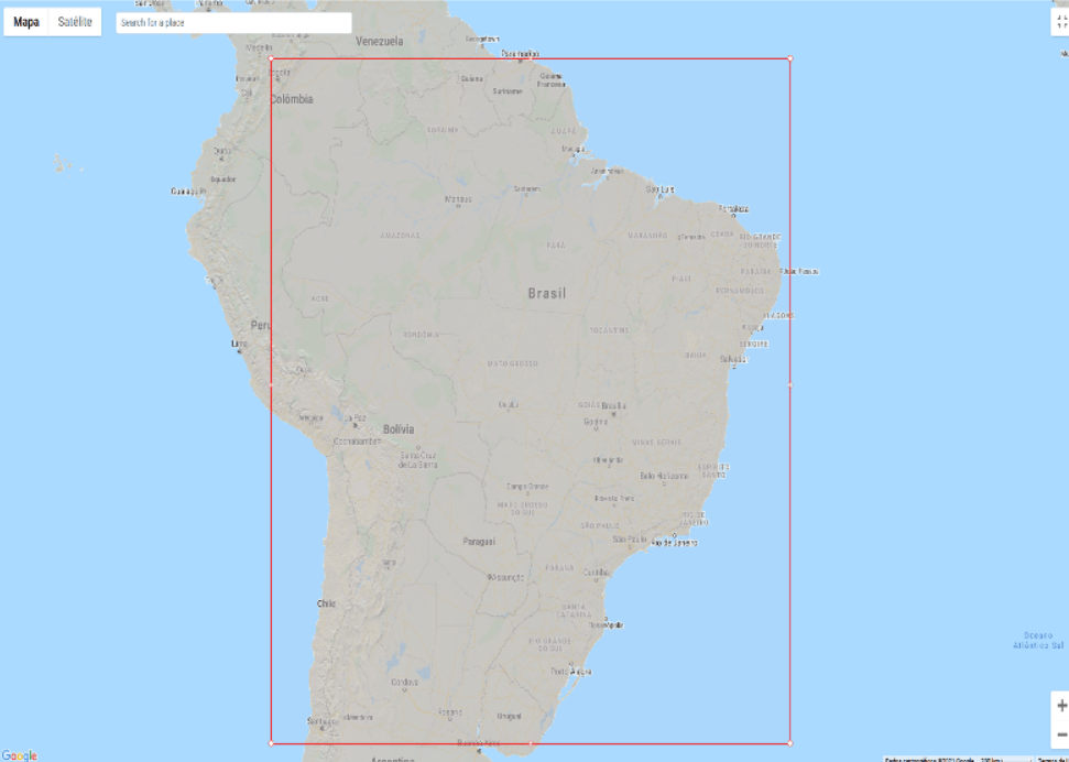 Projeto Do Mapa De Brasil Com Estilo 3D Mapa Azul De Brasil E